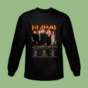 Def Leppard 45nd Anniversary 1977-2022 Sweatshirt