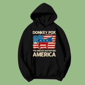 Donkey Pox The Disease Destroying America Donkeypox Hoodie