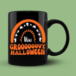 Funny Halloween Rainbow Groovy Halloween Mug