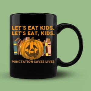 Funny Teachers Halloween Pumpkin Mug