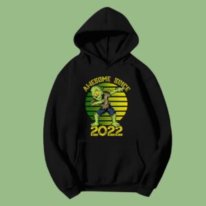 Halloween Dabbing Zombie Awesome Since 2022 Hoodie