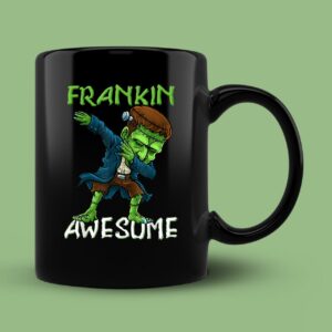 Halloween Frankin Awesome Dabbing Boys Mug