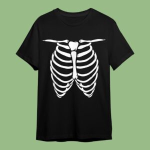 Halloween Skeleton Torso T-Shirt