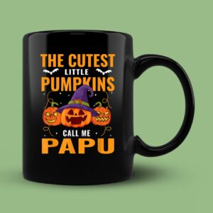 Halloween The Cutest Little Pumpkins Call Me Papu Mug