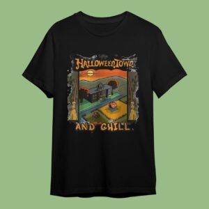 Halloweentown And Chill Funny Halloween 2021 Costume T-Shirt