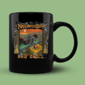 Halloweentown And Chill Funny Halloween 2021 Costume Mug