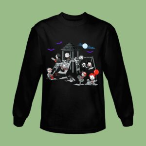 Horror Clubhouse In Park Halloween Sweatshirt