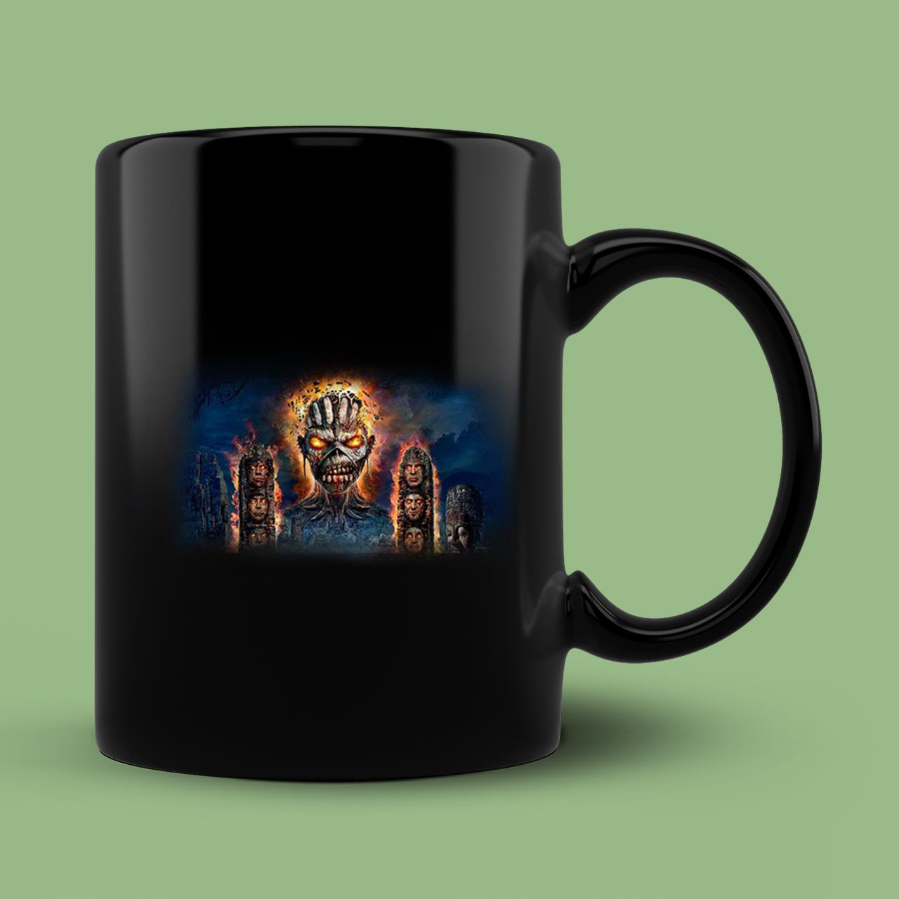 Iron Maiden Horror Skull Mug