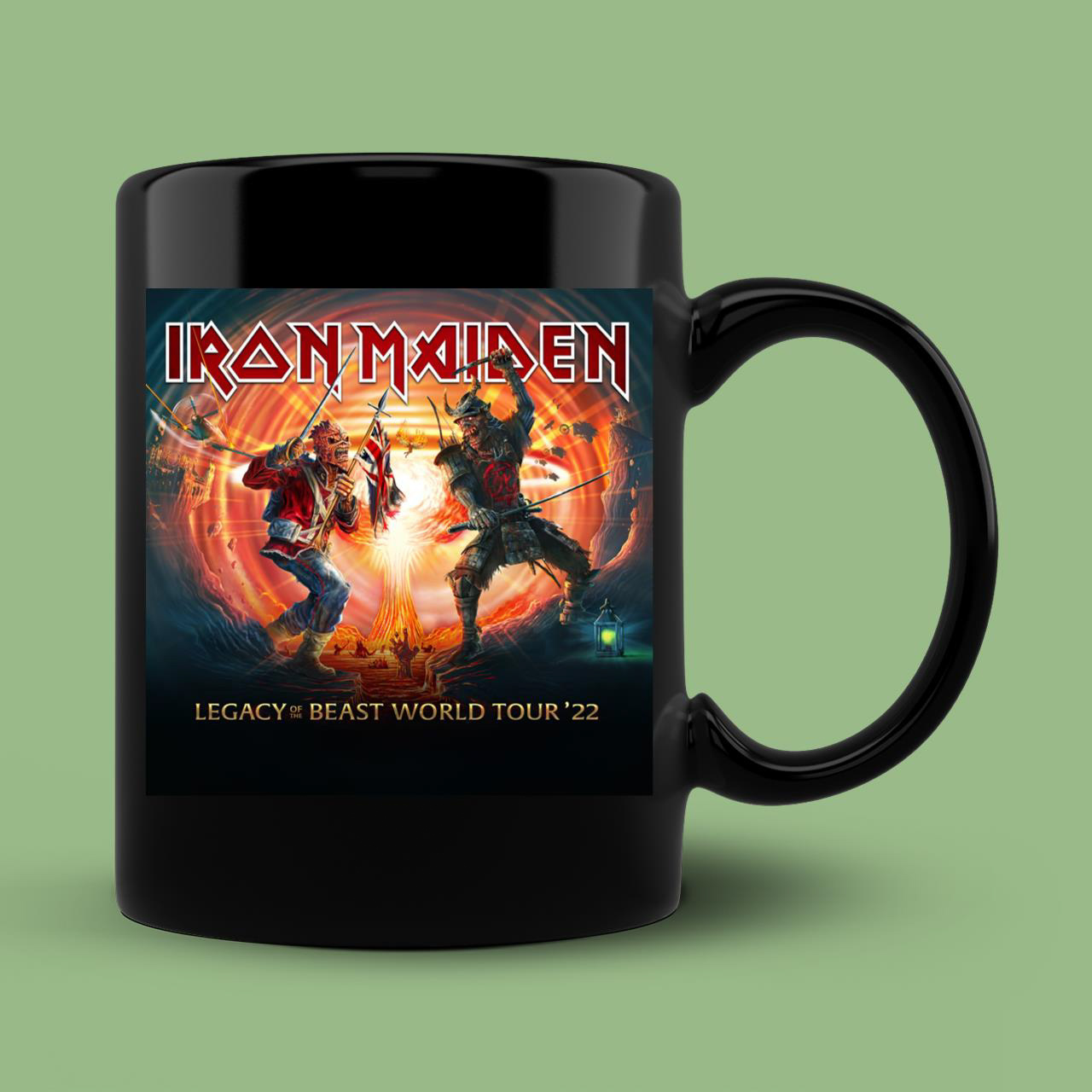 Iron Maiden Legacy Of The Beast Tour 2022 Mug