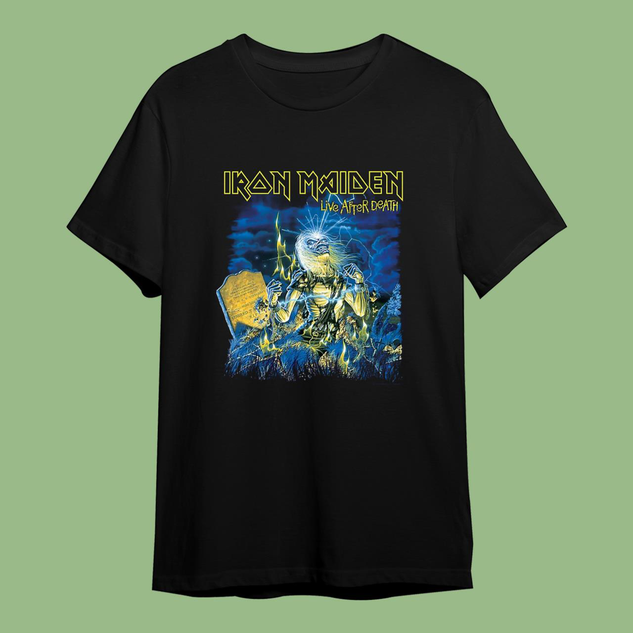 Iron Maiden Live After Death 2022 Tour Tee Shirt