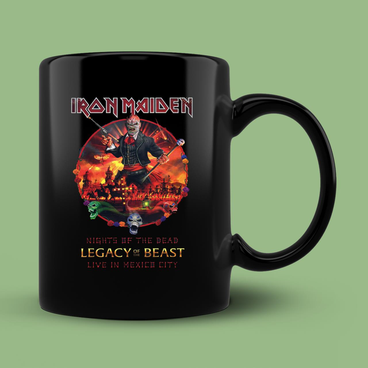 Iron Maiden Nights Of The Dead Legacy Of The Beast Mug