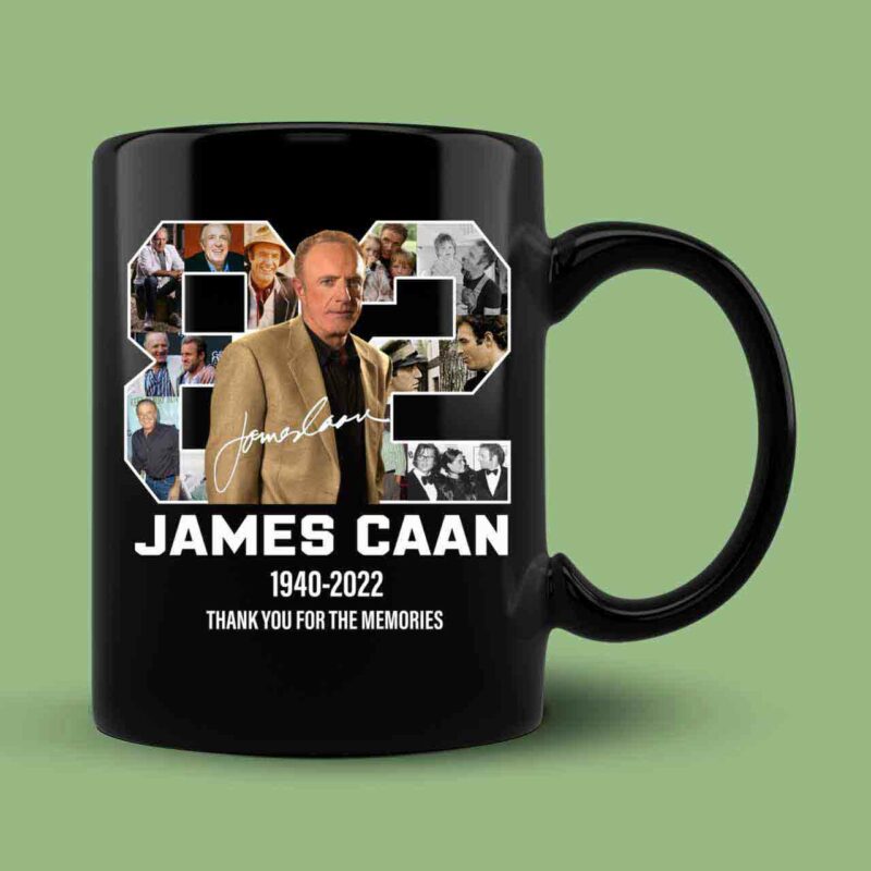 James Caan Actor 82Th Anniversary Signature Thank You Tee Mug