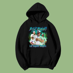 LA Los Angeles Dodgers Bad Bunny Dodgers Shirts - Chow Down Movie