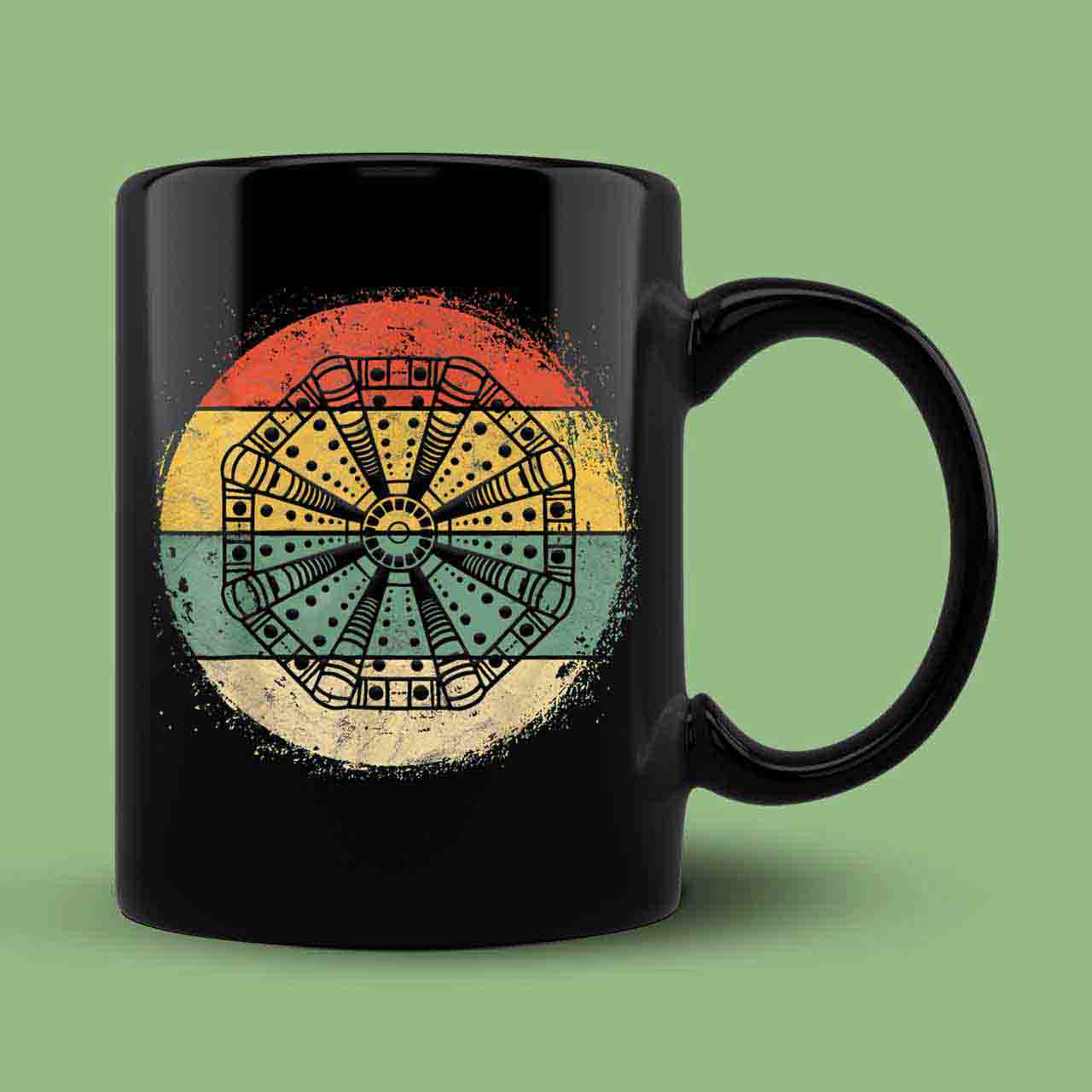 Large Hadron Collider Window Into Other Dimensions Vintage Mug