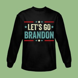 Let's Go Brandon Conservative Anti Liberal US Flag Sweatshirt