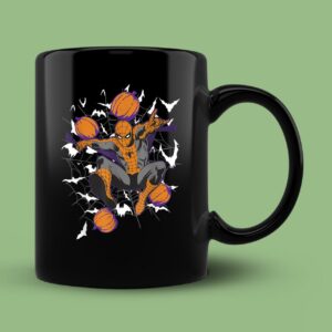 Marvel Spider-Man Web & Pumpkins Halloween Mug