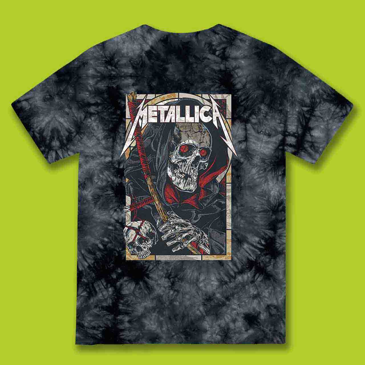 Metallica – Death Reaper Tie Dye T-Shirt