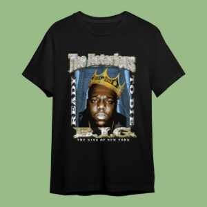 Mister Tee Mens Biggie Smalls Crown Oversize