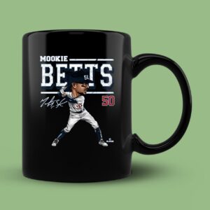 Mookie Betts Cartoon Mug