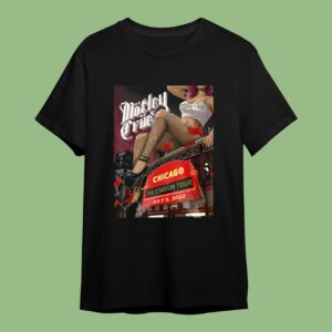 Motley Crue The Stadium Tour Chicago Event T-Shirt