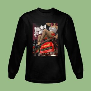 Motley Crue The Stadium Tour Chicago Event Sweatshirt