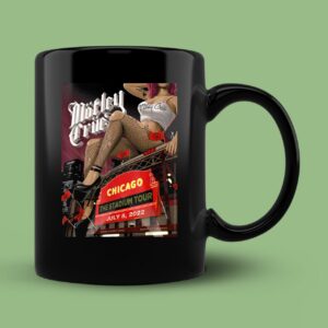 Motley Crue The Stadium Tour Chicago Event Mug