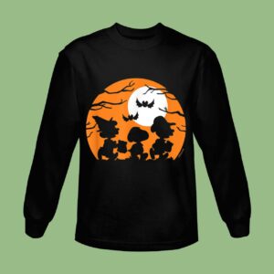 Peanuts - Halloween - Trick Or treat Silhouettes Sweatshirt