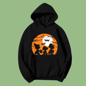 Peanuts - Halloween - Trick Or treat Silhouettes Hoodie