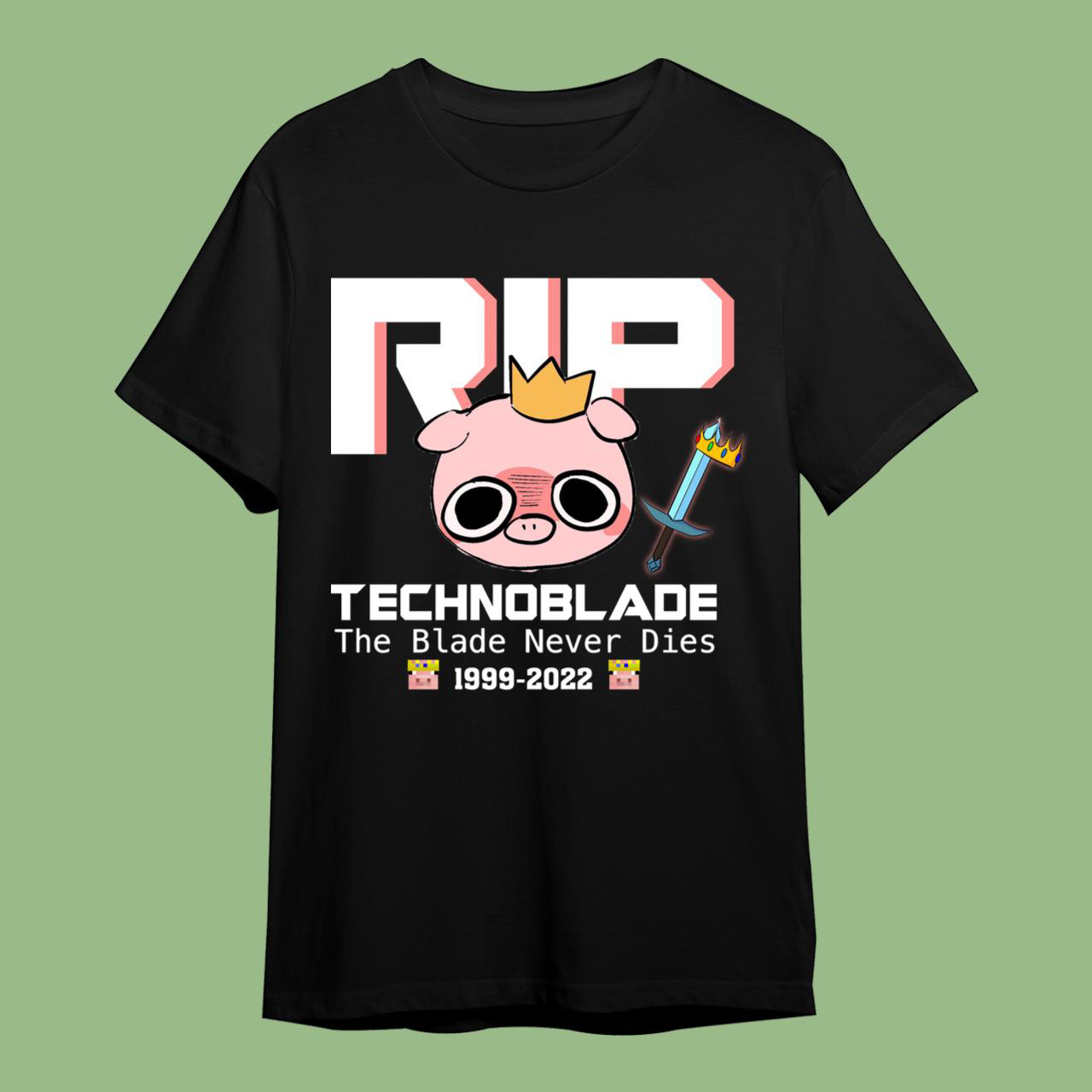 RIP Technoblade The Blade Never Dies T-Shirt