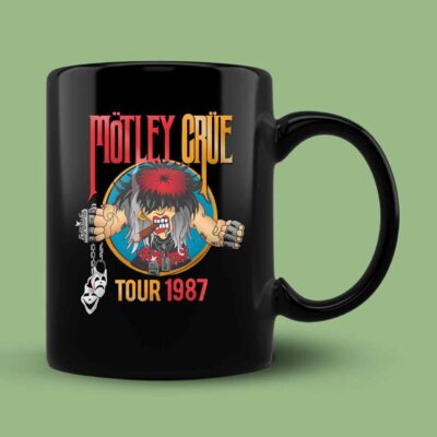 Replicated Motley Crue Tour 1987 Mug