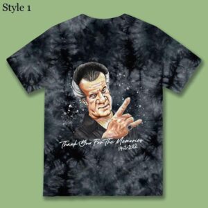 Rest In Peace Paulie Tony Sirico The Sopranos Shirt Tie Dye