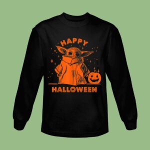 Star Wars The Mandalorian The Child Happy Halloween Sweatshirt