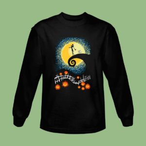 Starry Nightmare Halloween Classic Sweatshirt