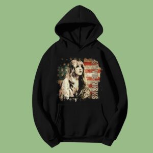 Stevie Nicks Flag In Memories Classic Hoodie