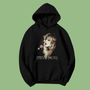 Stevie Nicks Red Lips Singer Classic Hoodie