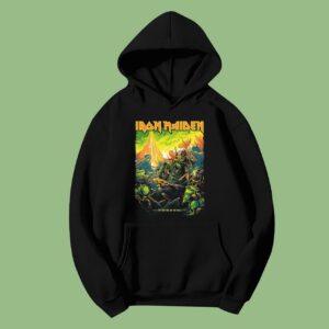 The Writing on the Wall 2022 Tour Iron Maiden Hoodie