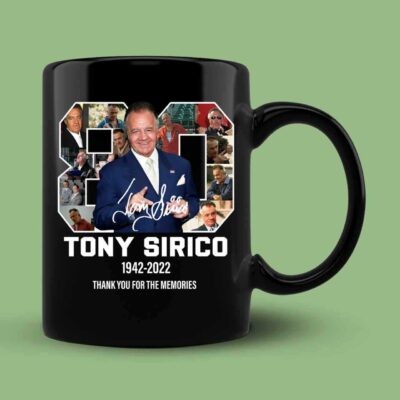 Tony Sirico The Sopranos Thank You For The Memories Signature Shirt Mug