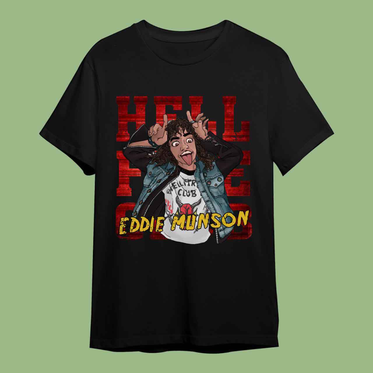 Vintage Eddie Munson Unique Shirt