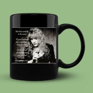 Vintage Love Music Stevie Nicks Songs Cool Design Mug