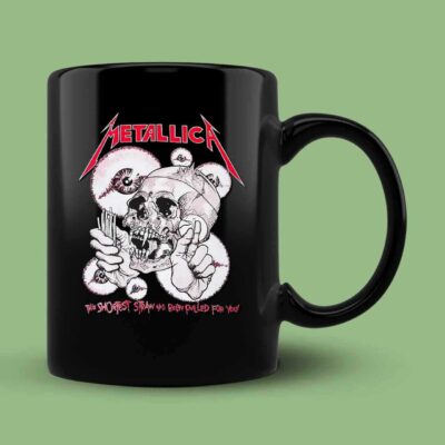 Vintage Metallica 1988 Metallica Shortest Straw Mug