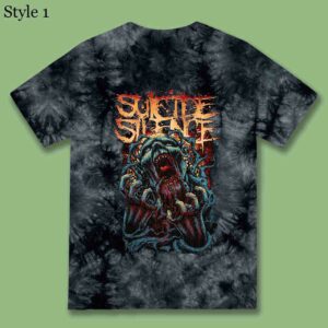 Vintage Suicide Silence The Suffering Shirt Tie Dye