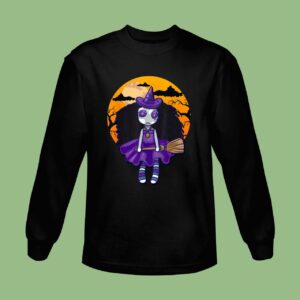 Voodoo Doll Witch Halloween Sweatshirt