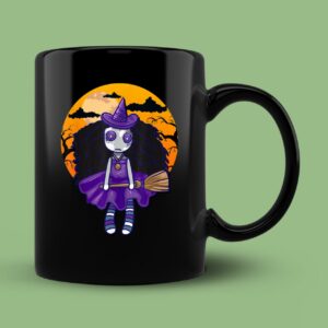 Voodoo Doll Witch Halloween Mug