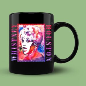 Whitney Houston Art Mug