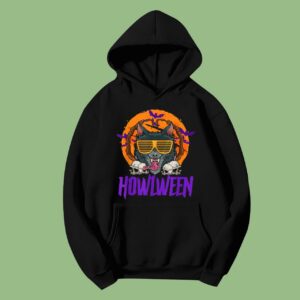 Wolf Costume Howlween Halloween Hoodie