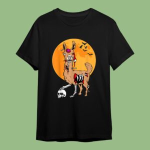 Zombie Llama Funny Halloween Costume T-Shirt