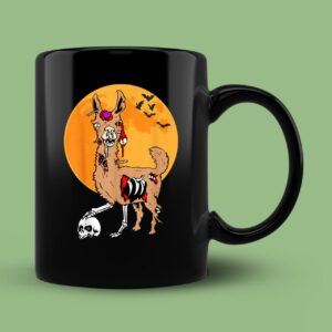 Zombie Llama Funny Halloween Costume Mug