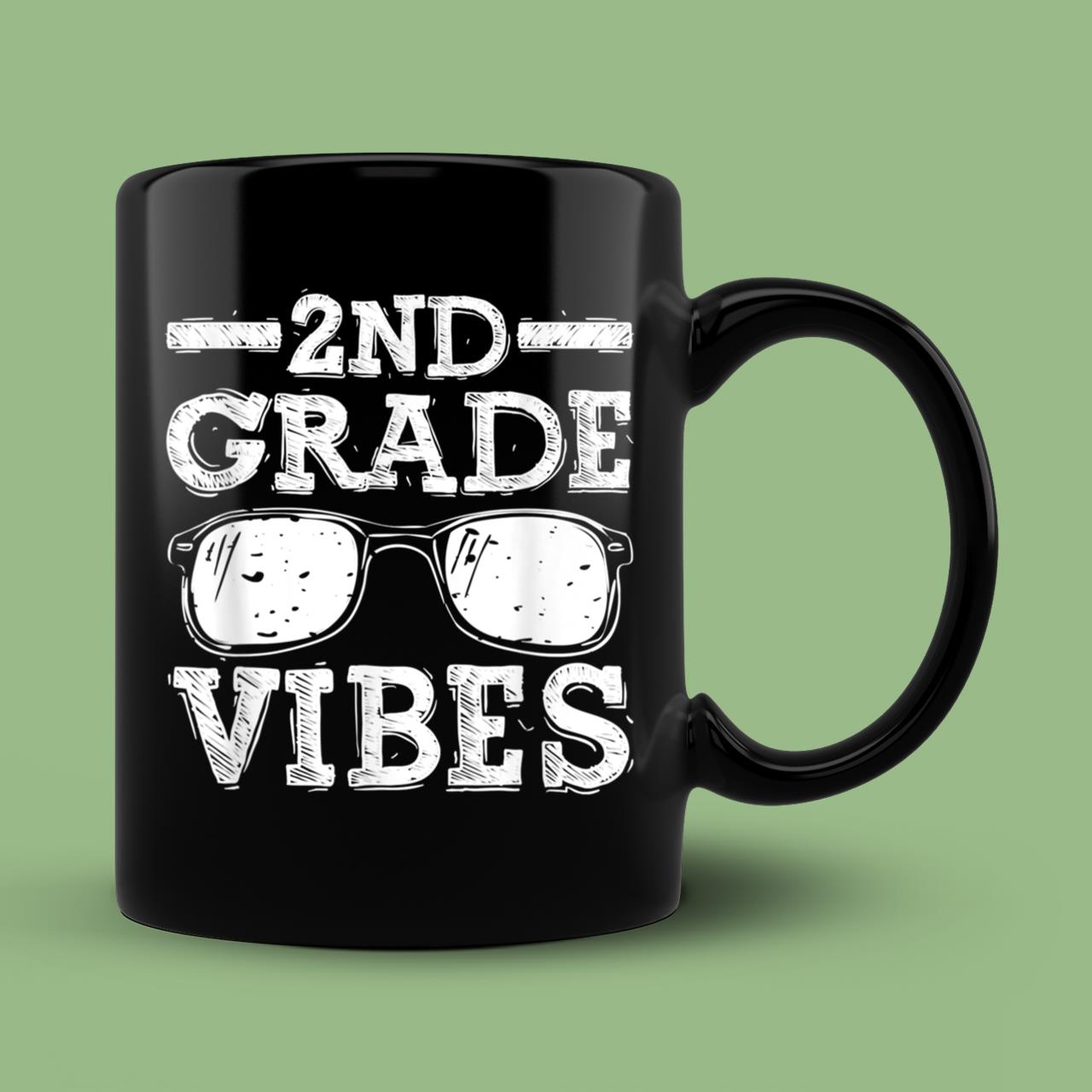 Back To School 2nd Grade Vibes Mug