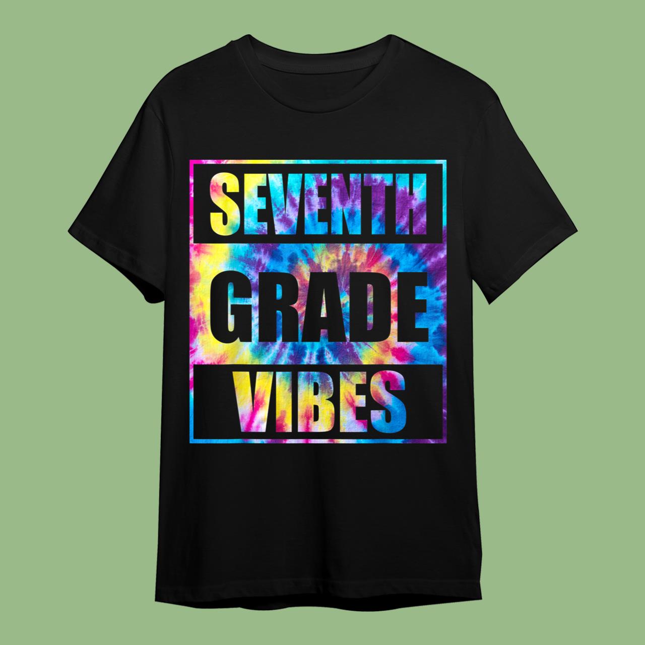 Back To School 7th Grade Vibes Shirt