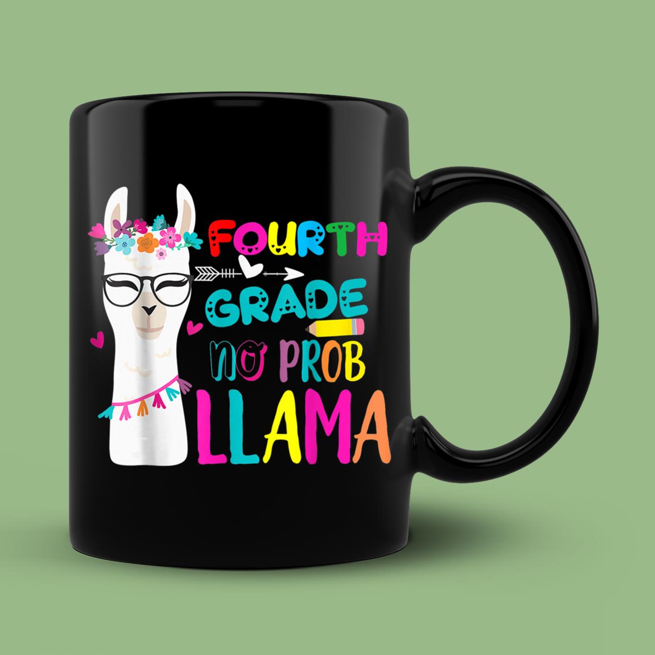 Back To School No Prob Llama Mug